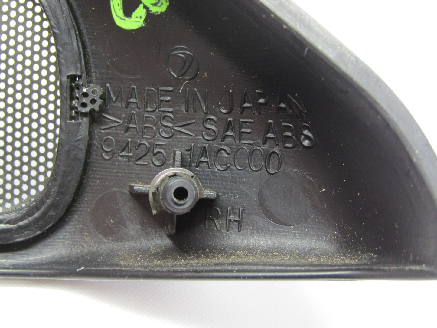 1994-1999 Subaru Legacy Outback Front Right Speaker Cover OEM