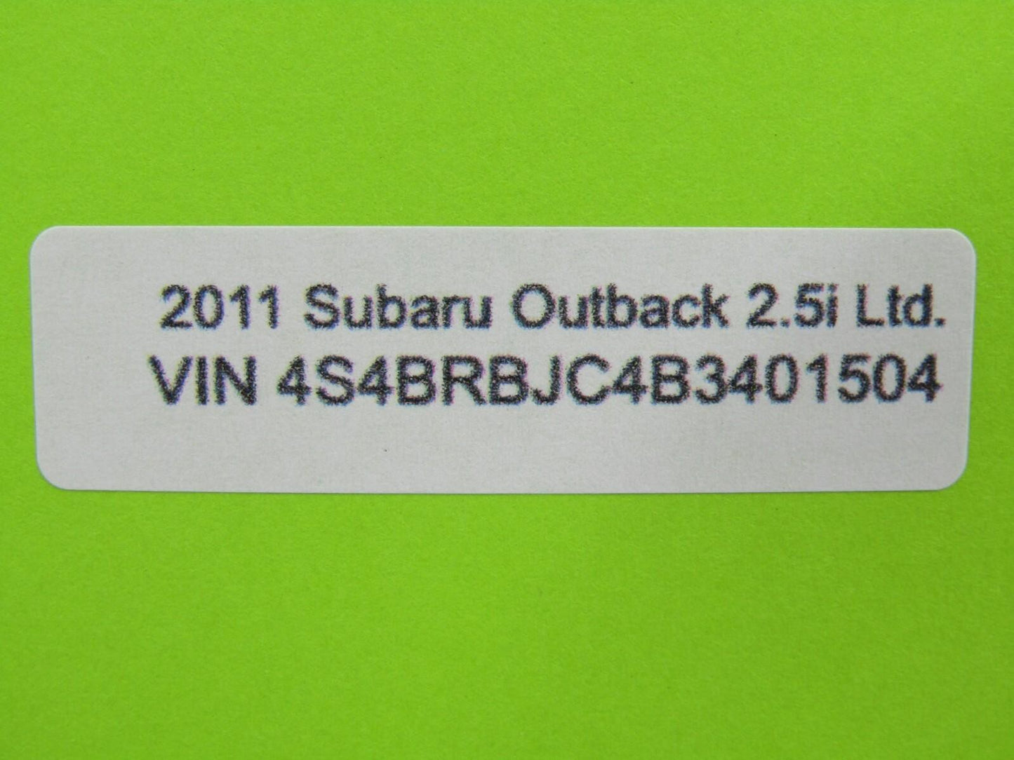 2010-2014 Subaru Outback Harman Kardon Subwoofer Speaker Assembly OEM