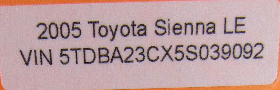2004-2010 Toyota Sienna Left Front Power Window Motor 85720-AE020 OEM