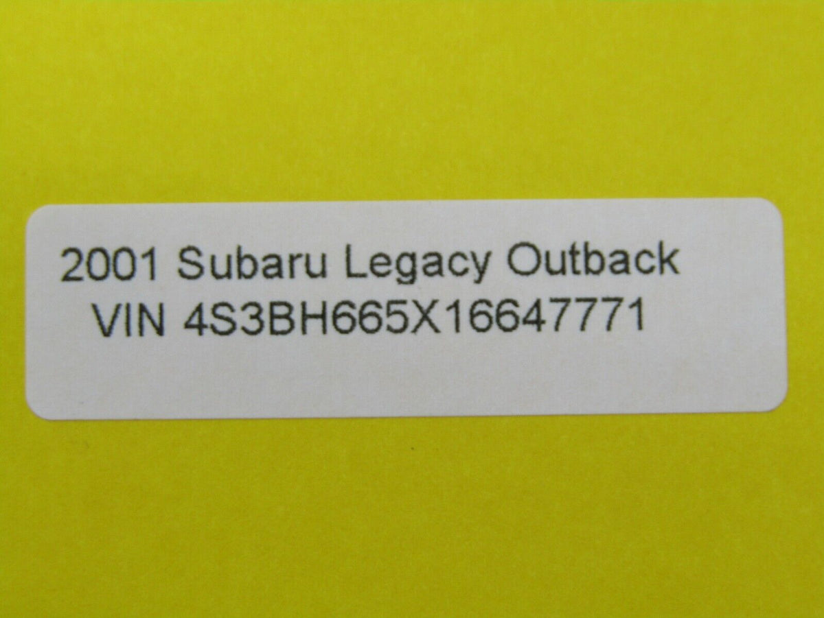2000-2004 Subaru Legacy Outback Vapor Canister OEM 42036AC020