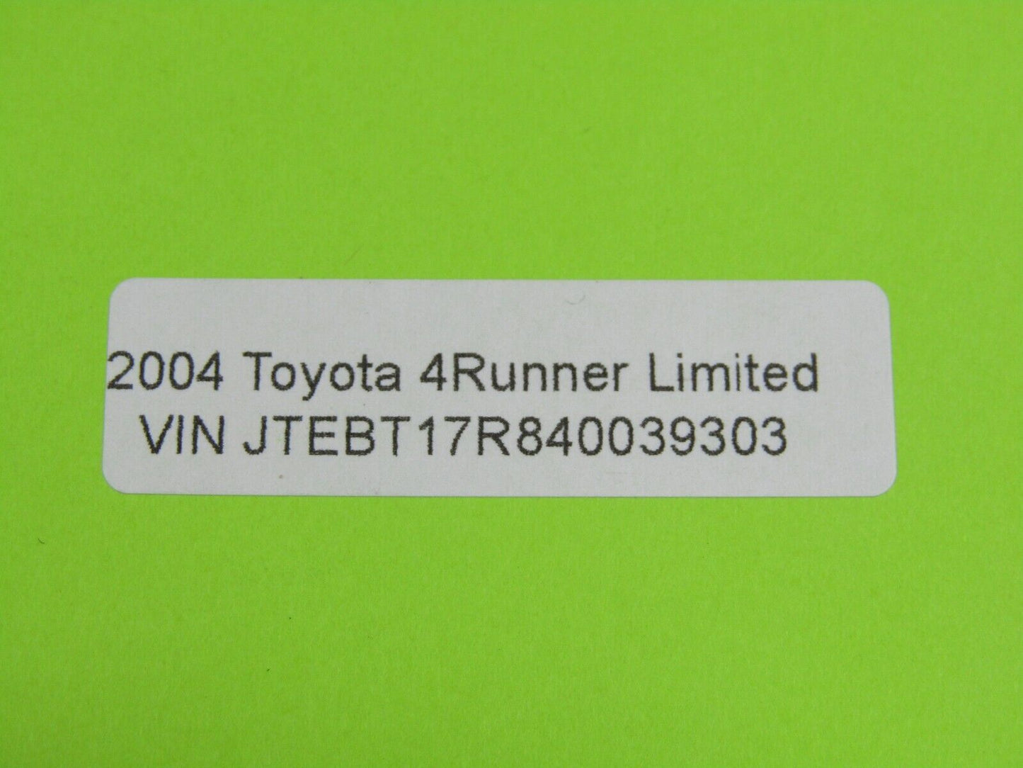 2003-2009 Toyota 4Runner Door Latch Lock Mounting 3 Screws Bolt Set OEM