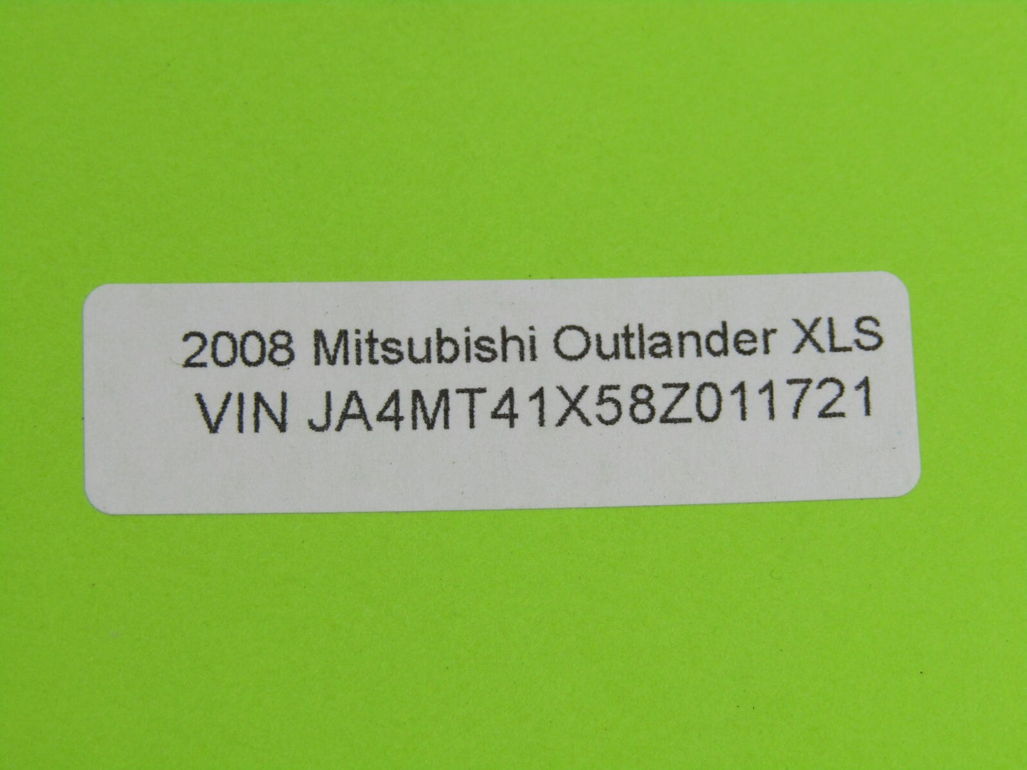 2007-2013 Mitsubishi Outlander Door Lock Bolts Set Of 3 OEM