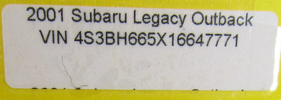 2000-2004 Subaru Legacy Outback Left Rear Power Door Window Motor OEM