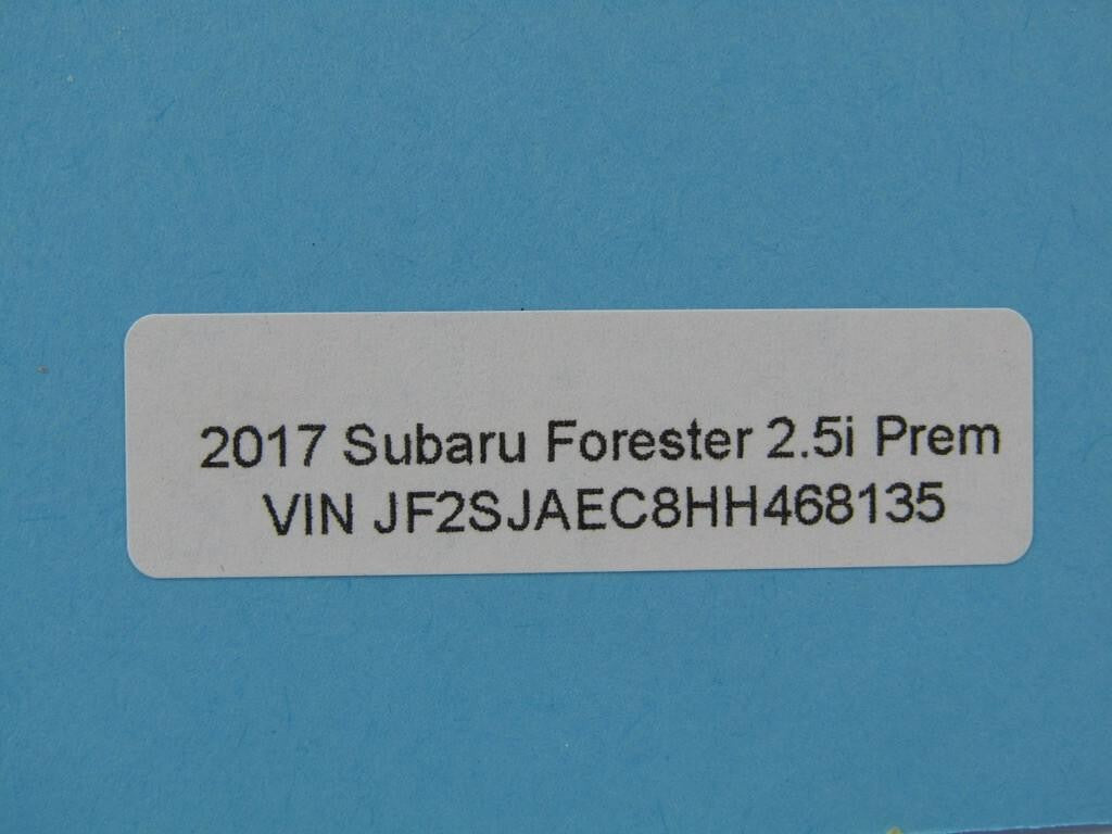 2014-2021 Subaru Forester Rear License Plate Light Lamp 84912FG110 OEM