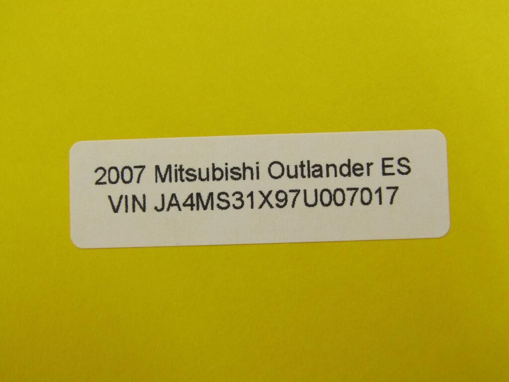 2007-2010 Mitsubishi Outlander Center Radio Display CD Bezel 8002A073XA