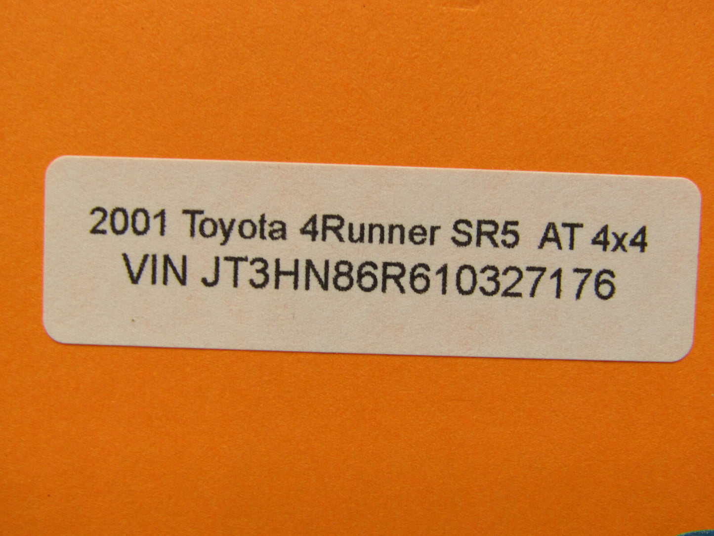 1996-2002 Toyota 4Runner 3X Roof Luggage Rack Cross Sliding Bars OEM