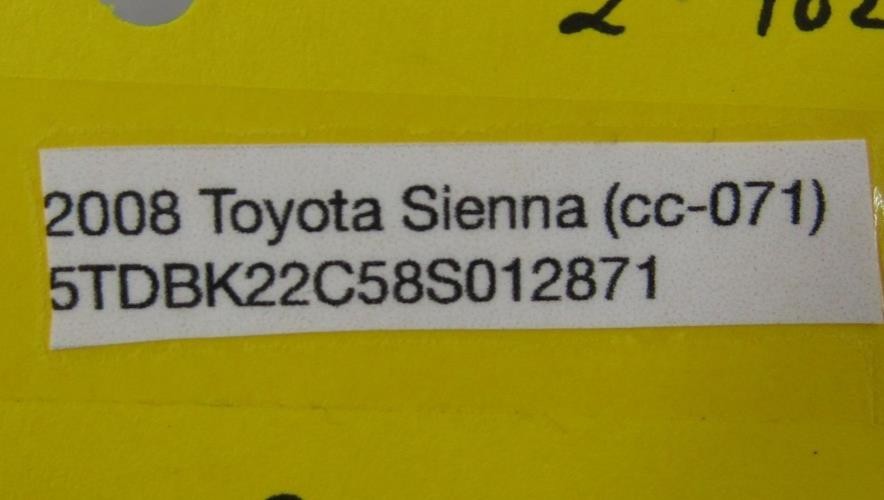 2004-2010 Toyota Sienna Side Dash AC Vent and Duct Brown 55650-AE020-E0 OEM