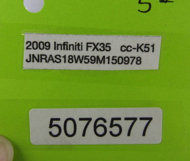 2009-2017 Infiniti Lid Lock Latch Actuator Motor 90500-1CA1B OEM