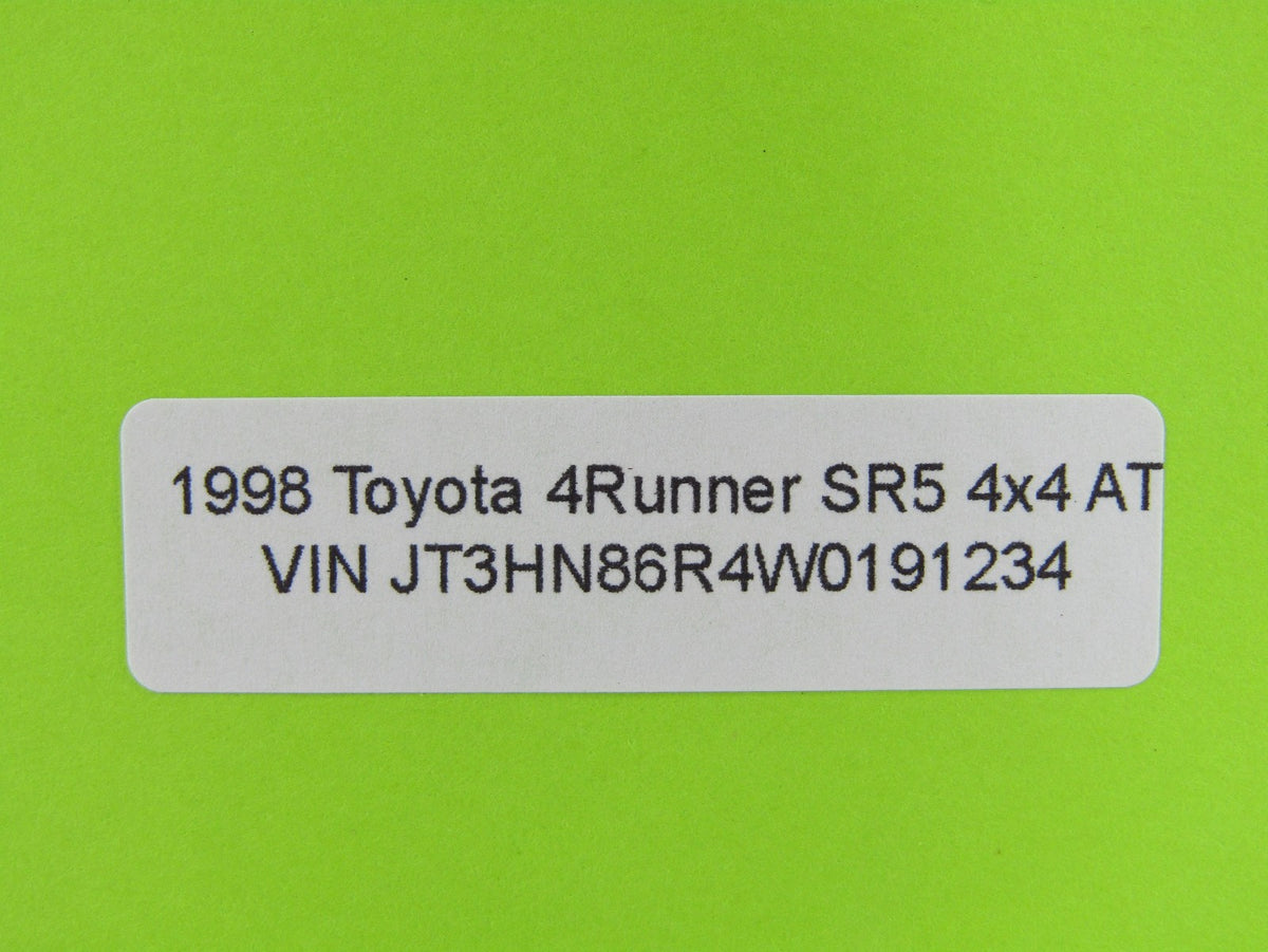 1998-2002 Toyota 4Runner SR5 Rear Right Exterior Door Handle OEM 69230-35030