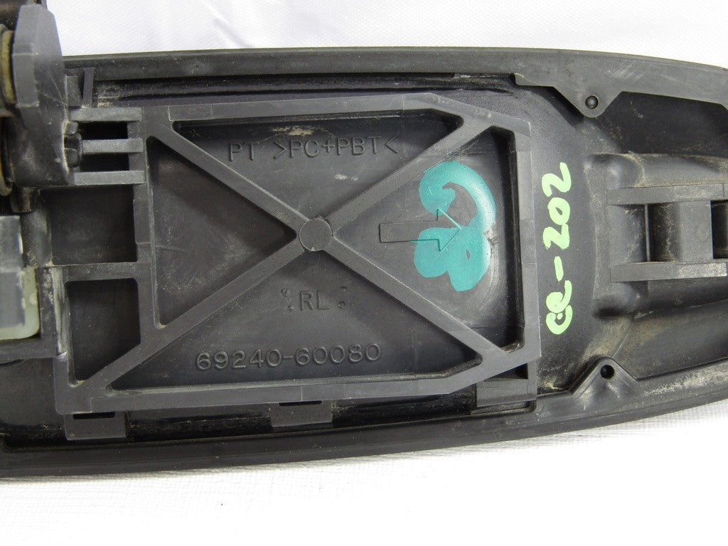 2001-2007 Toyota Sequoia Exterior Left Rear Left-Side Door Handle Black OEM