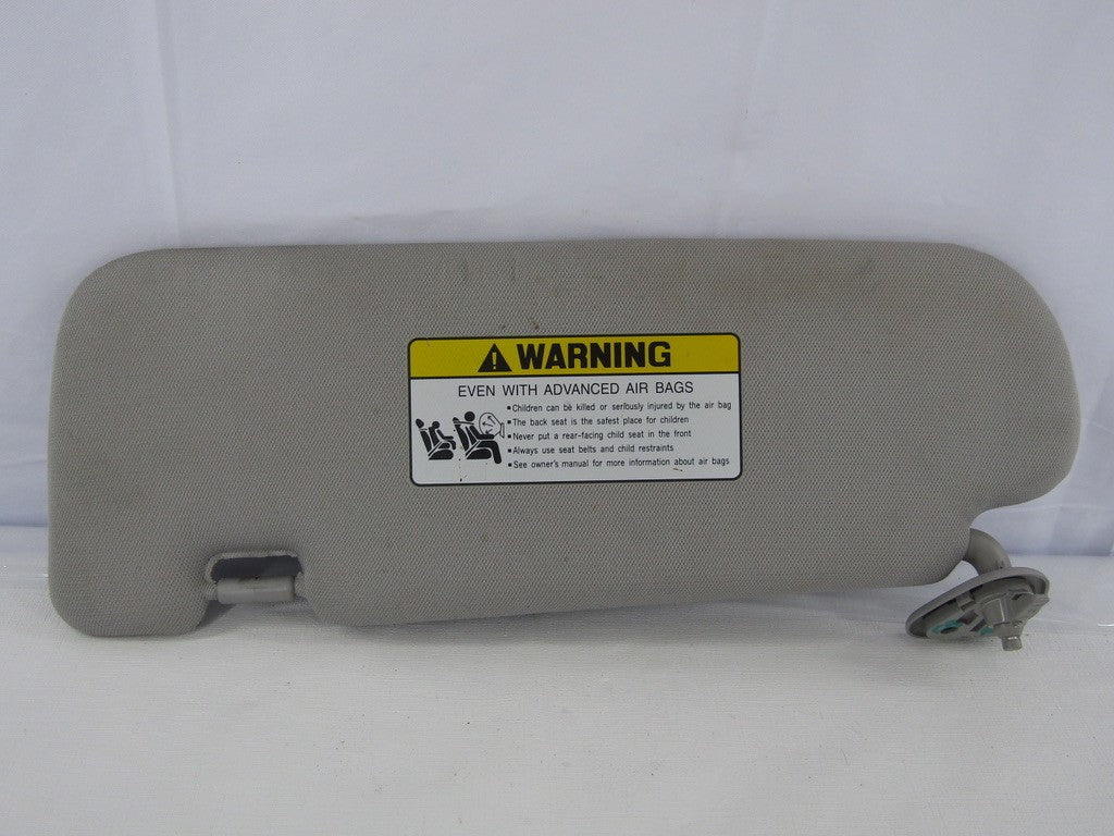 2011-2014 Hyundai Sonata Right Front Sun Visor Gray OEM