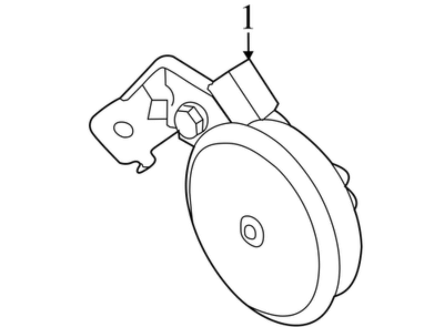 2011-2014 Hyundai Sonata Anti-Theft Alarm Siren OEM