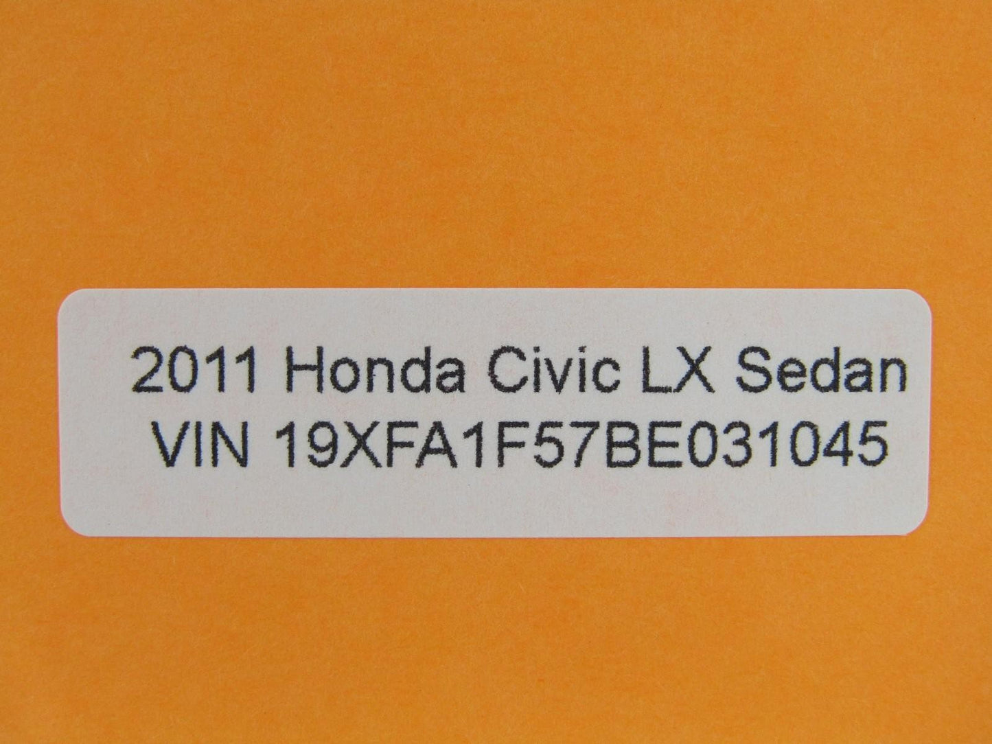 2006-2011 Honda Civic Emergency Tire Change Scissor Jack OEM