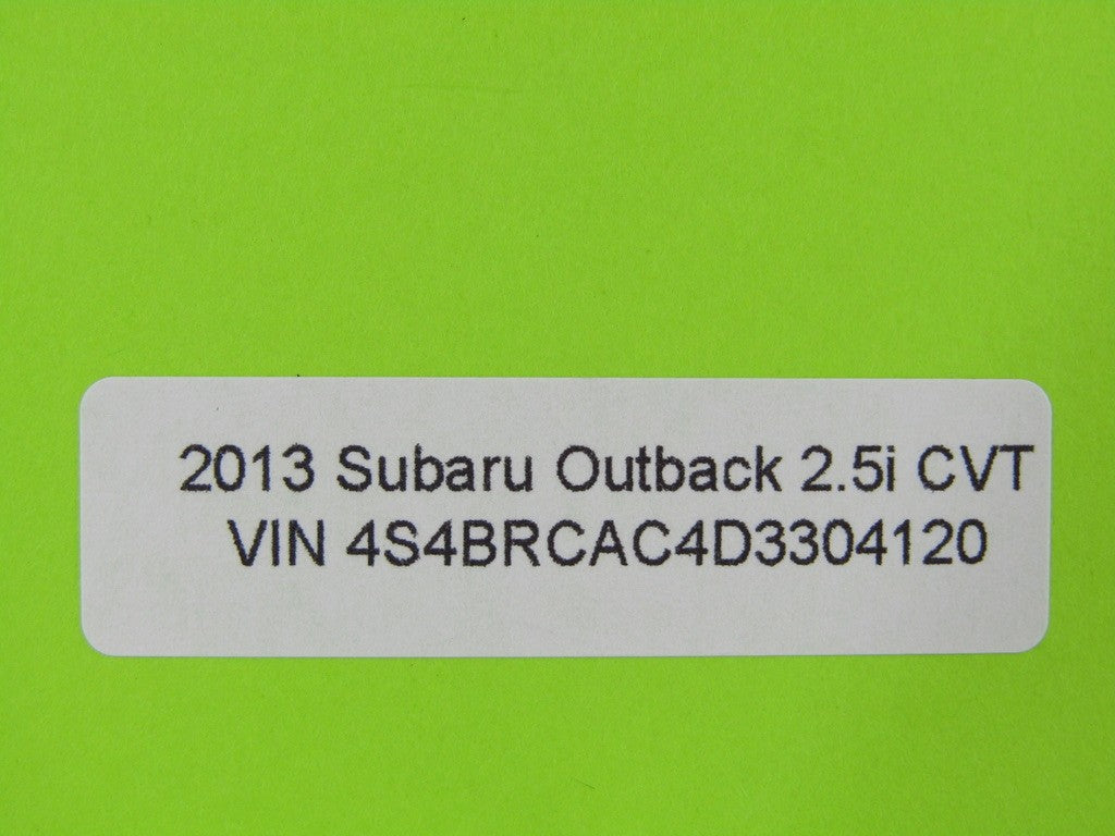 2010-2014 Subaru Outback Left Mirror Window Corner Gusset Trim Cover OEM