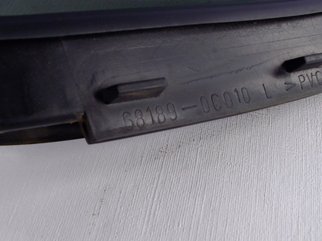 2001-2007 Toyota Sequoia Rear Left Side Vent Glass Quarter Window OEM