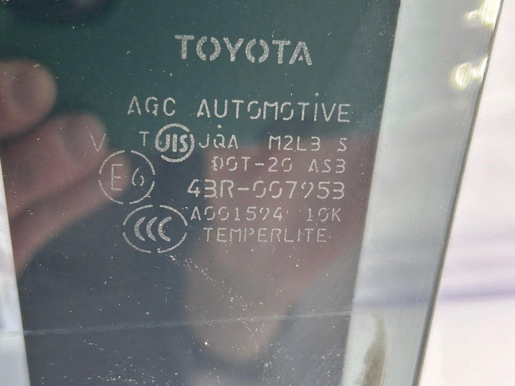 2006-2012 Toyota RAV4 Right Rear Door Window Glass OEM FD22917YPY
