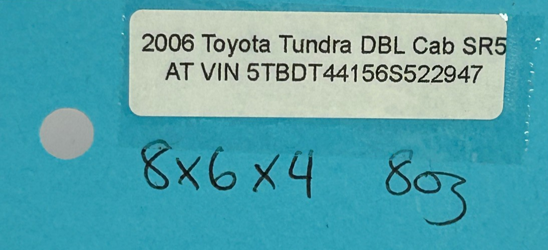 2003-2005 Toyota Tundra Door Side Mirror Control Switch Non-Folding 84807-0C020