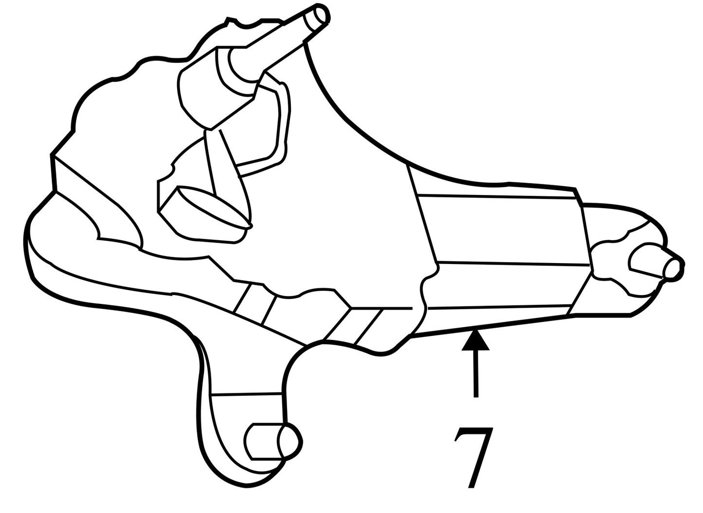 2006-2012 Toyota RAV4 Rear Liftgate Wiper Motor OEM