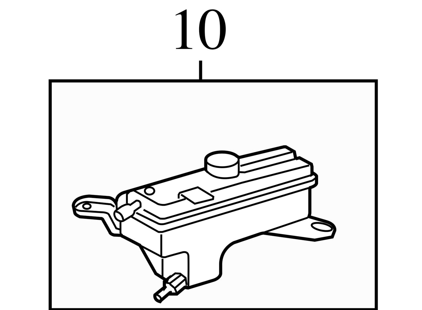 2006-2012 Toyota RAV4 Engine Coolant Reservoir OEM