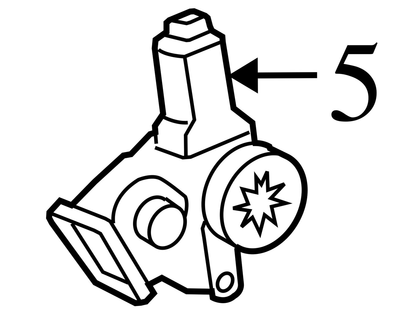2006-2012 Toyota RAV4 Front Right Window Motor OEM
