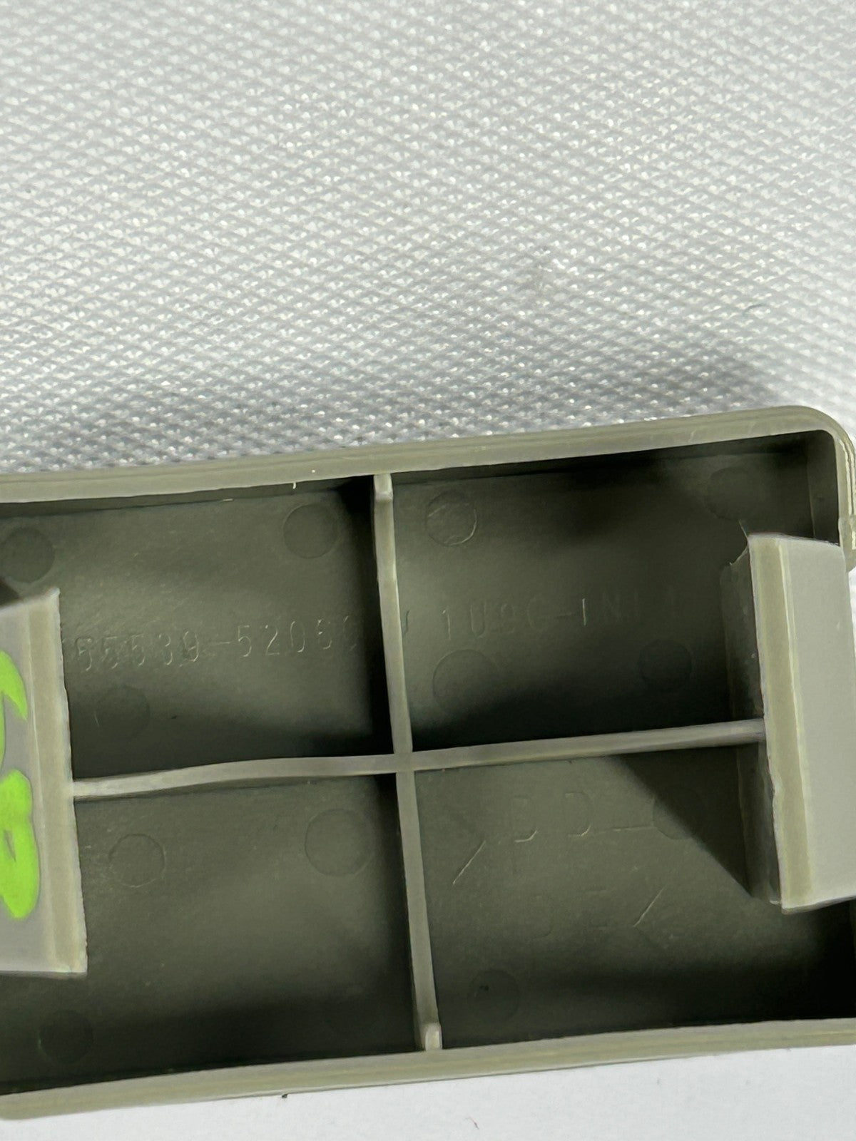 2006-2012 Toyota RAV4 Dash Switch Blank Filler Insert Spare Cover Gray Cap OEM