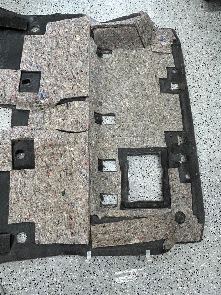 2001-2007 Toyota Sequoia Front Cabin Carpet Mat Gray OEM 58510-OC070