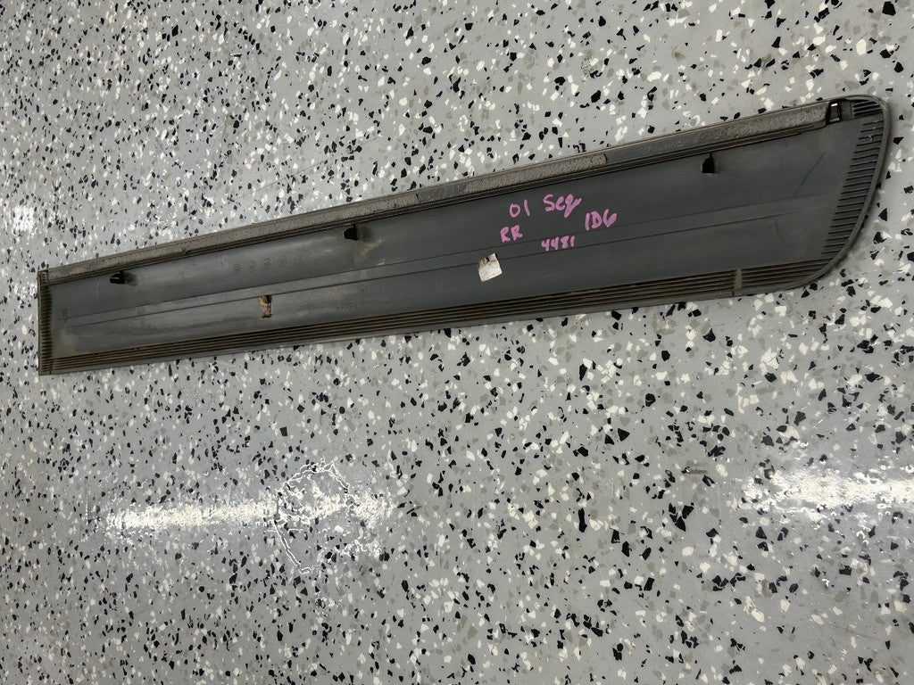 2001-2004 Toyota Sequoia Right Rear Door Molding Silver OEM