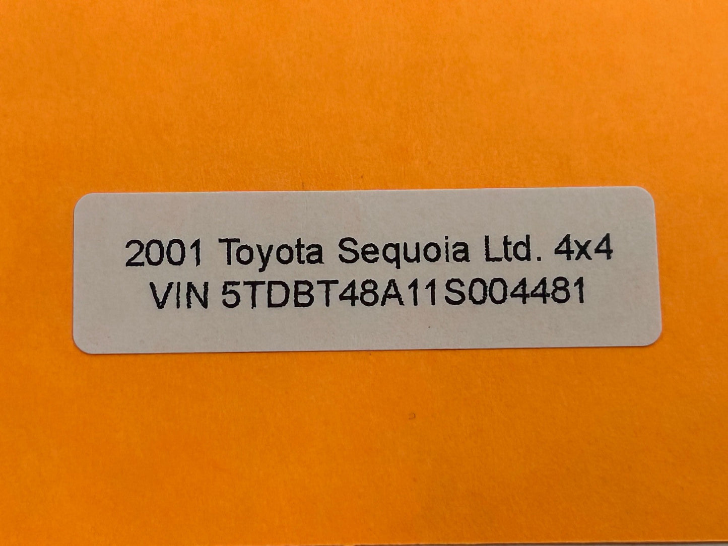 2001-2002 Toyota Sequoia OEM Factory Radio Amplifier Amp JBL 86280-AF020