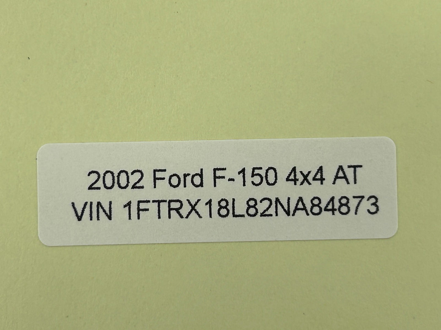 1999-2004 Ford F150 F-150 Left Door Sill Scuff Plate Gray Trim OEM