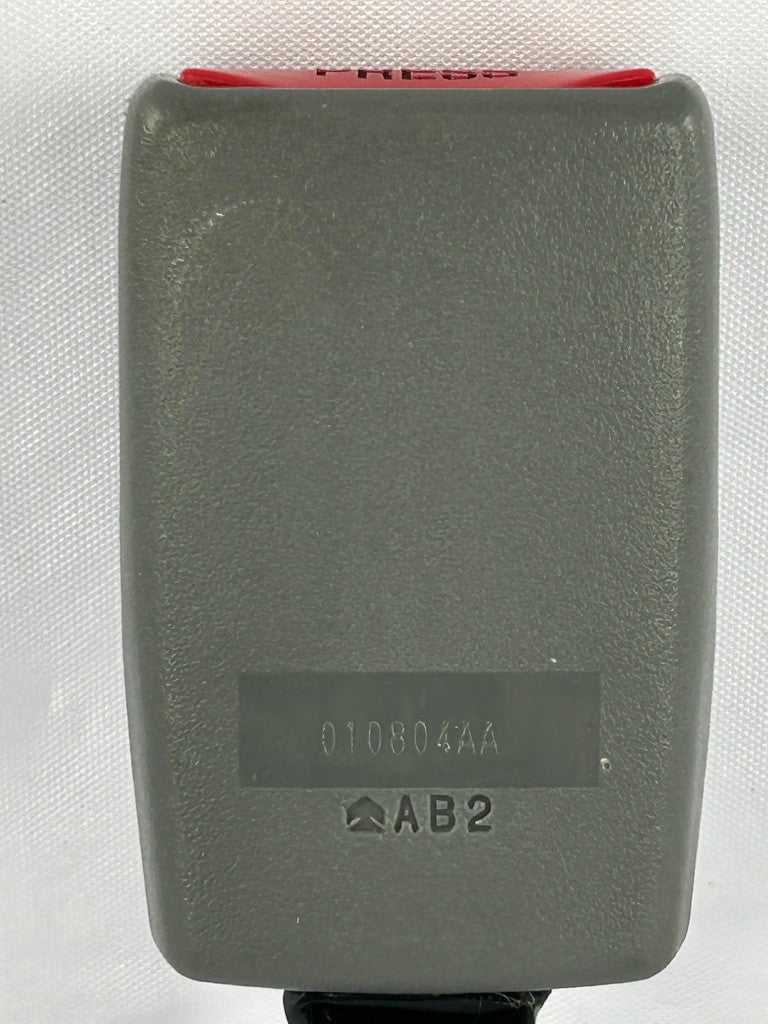 1998-2003 Lexus LX470 Right Front Seat Belt Receptacle Gray OEM