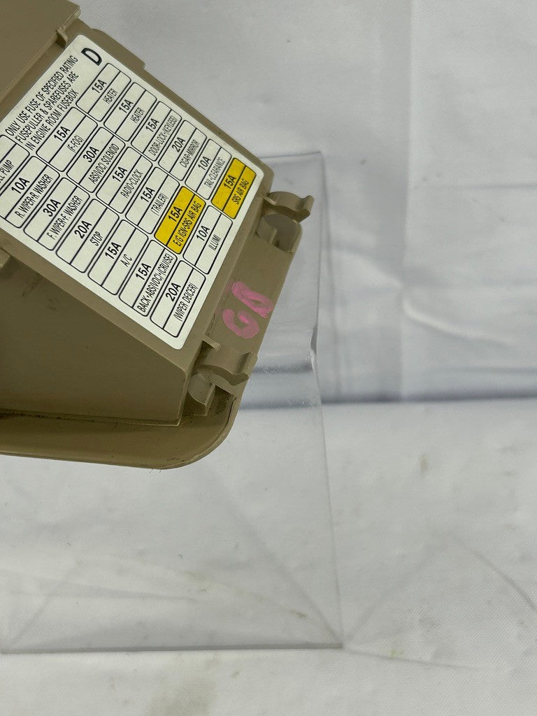 2000-2004 Subaru Legacy Outback Beige Fuse Door with Pocket Cover OEM