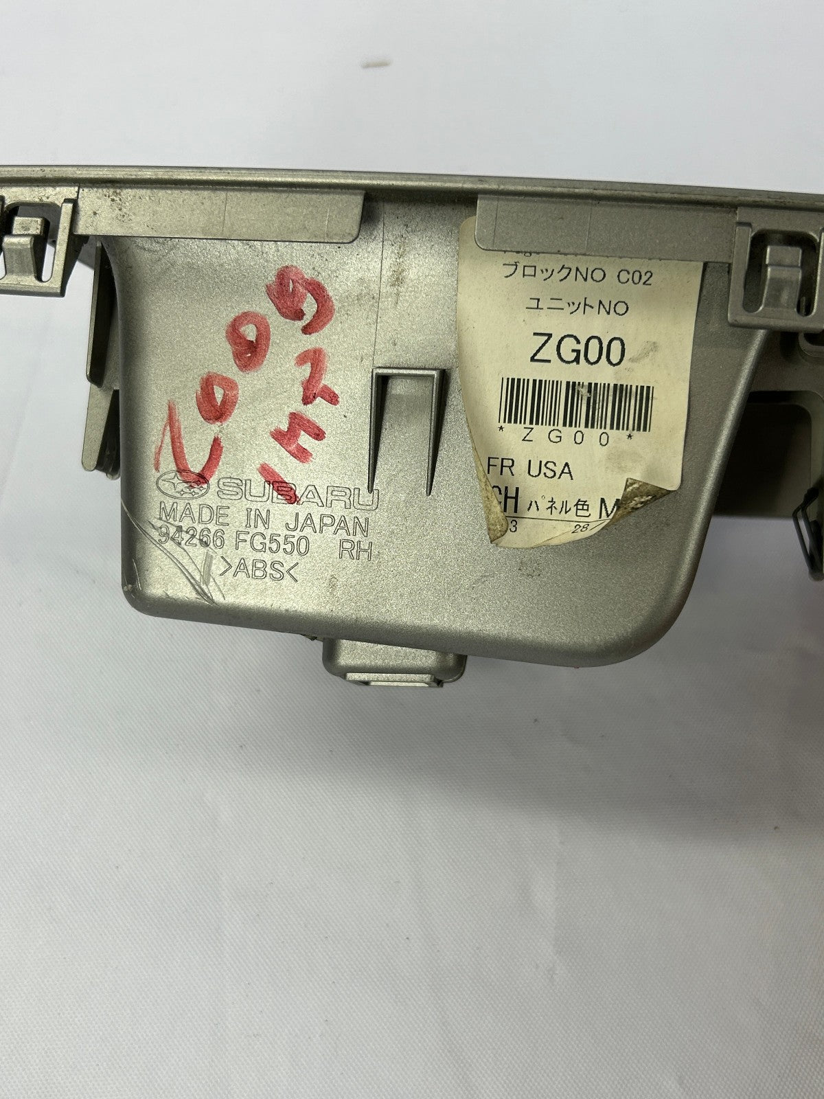 2008-2010 Subaru Impreza Right Front Window Control Switch Passenger OEM