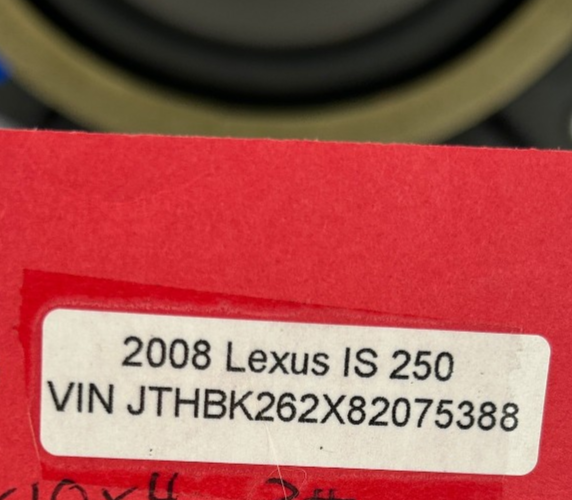 2006-2014 Lexus IS250 Door Speaker 86160-53210 Front or Rear, Left or Right OEM