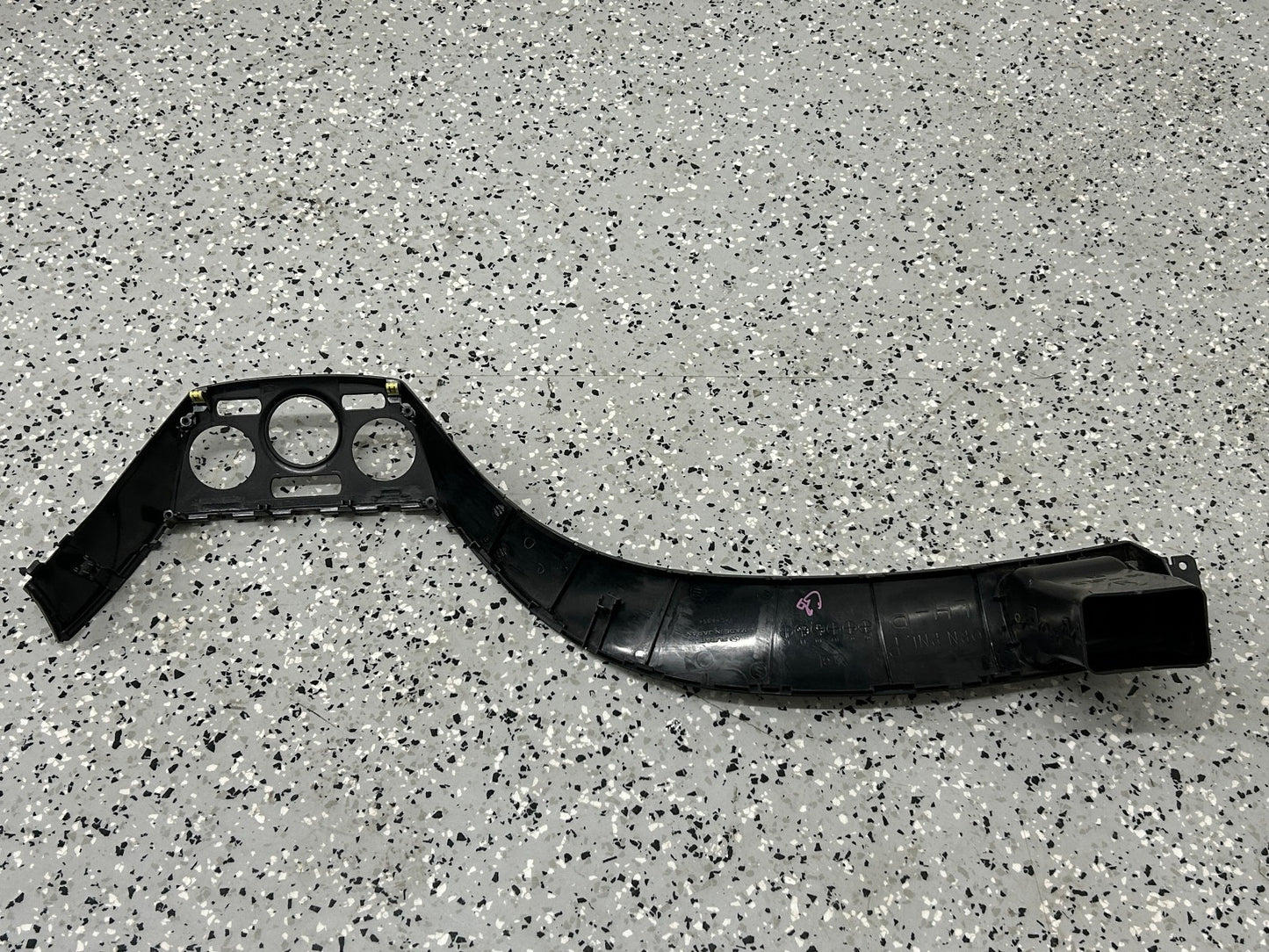 2009-2010 Subaru Forester Front Dash A/C AC Climate Control Bezel and Vent Gray
