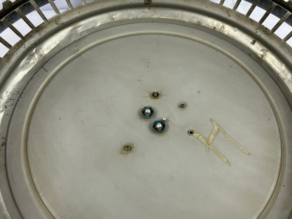 1970s Cadillac Eldorado Hubcap Yellow OEM