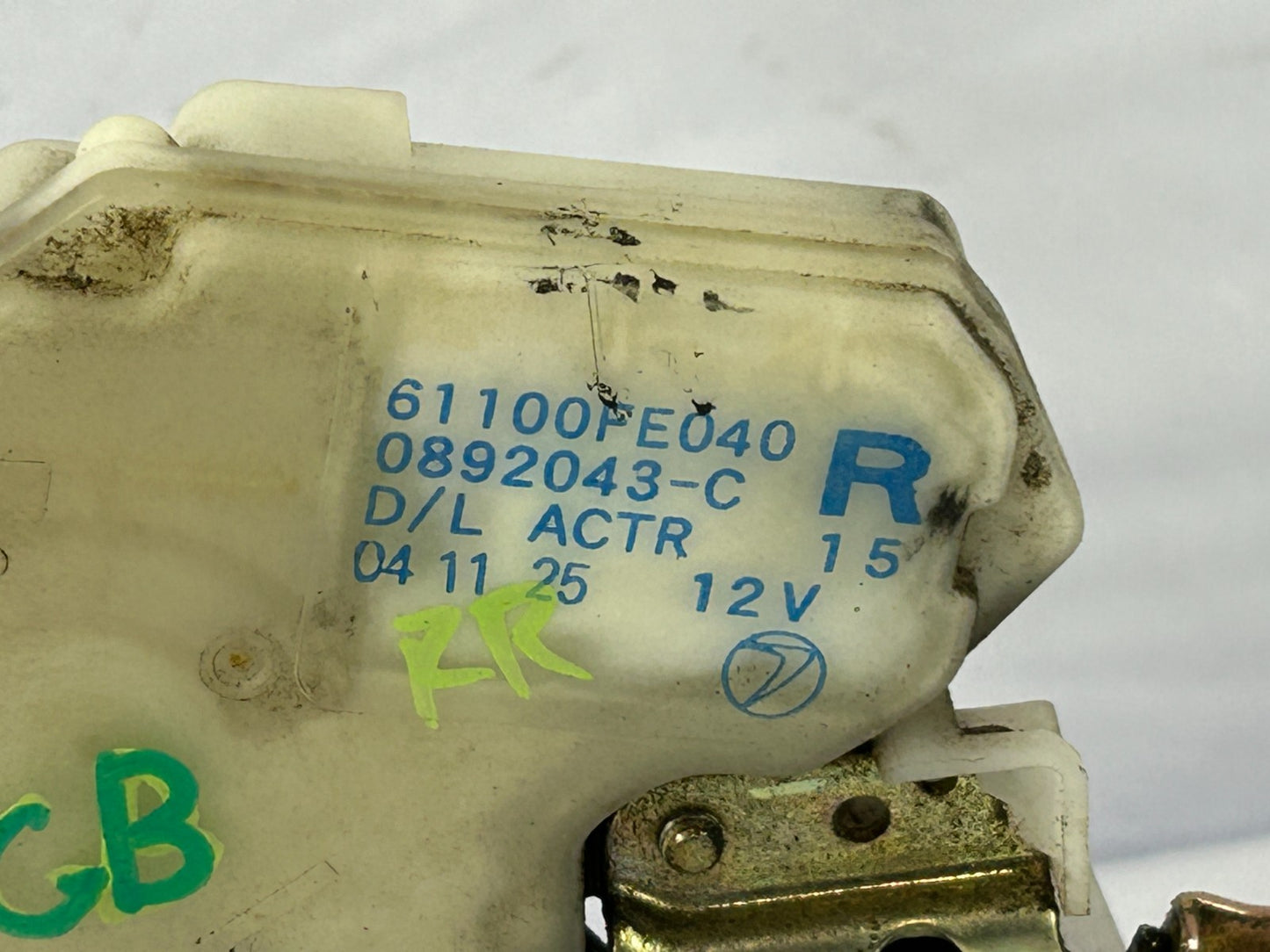 02-07 Subaru Impreza Outback Sport Rear Right Door Lock Actuator OEM 61100FE040