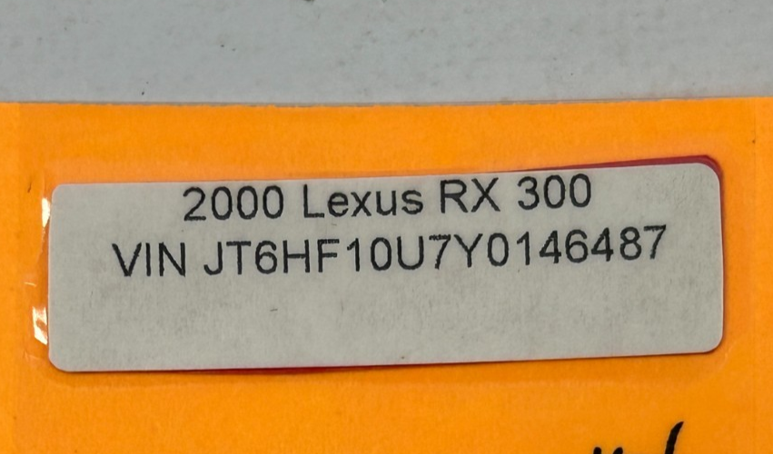 2000 Lexus RX300 Towing Converter Module Unit With Bracket OEM 08921-04821