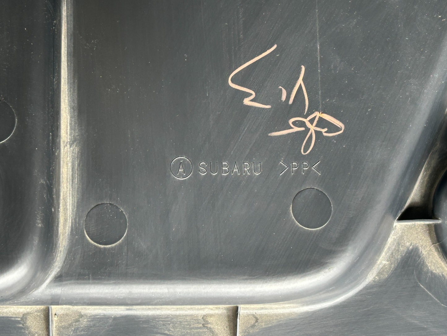 2003-2006 Subaru Baja Right Side Luggage Tray Storage Pocket Trim OEM 91101AE02A
