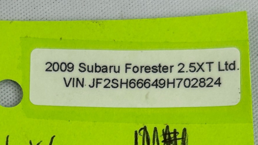 2009-2013 Subaru Forester XT Turbo Engine Coolant Expansion Tank OEM 21132AA120