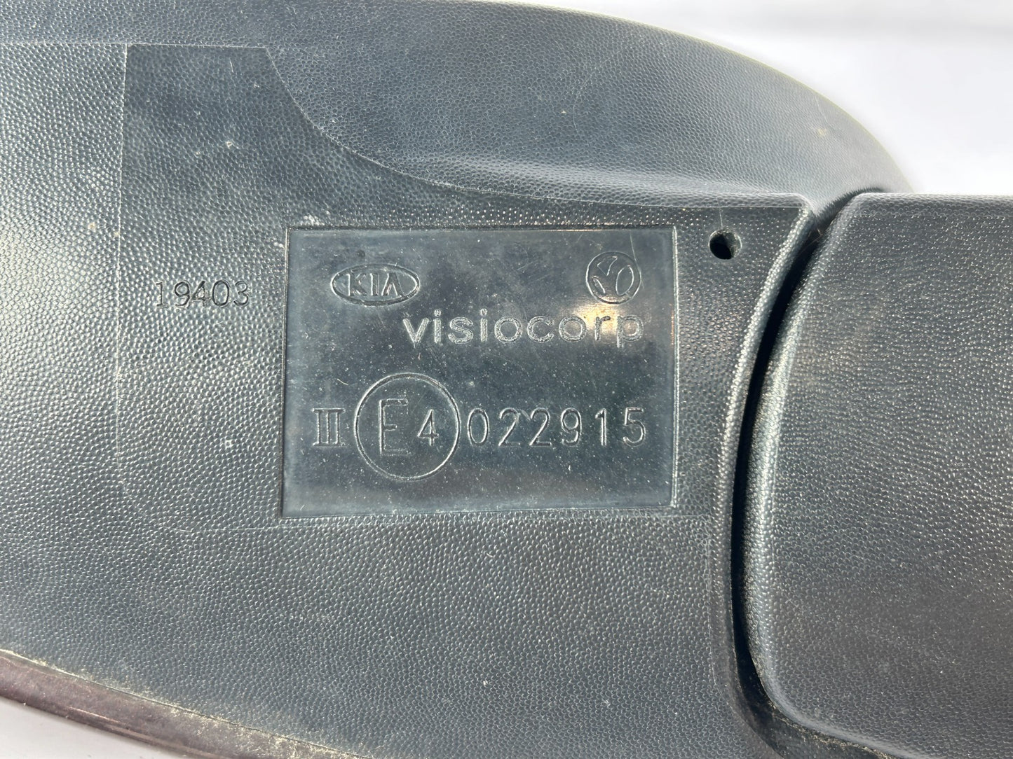 09-13 Kia Forte Left Driver Side View Mirror With Turn Signal OEM 876101M000