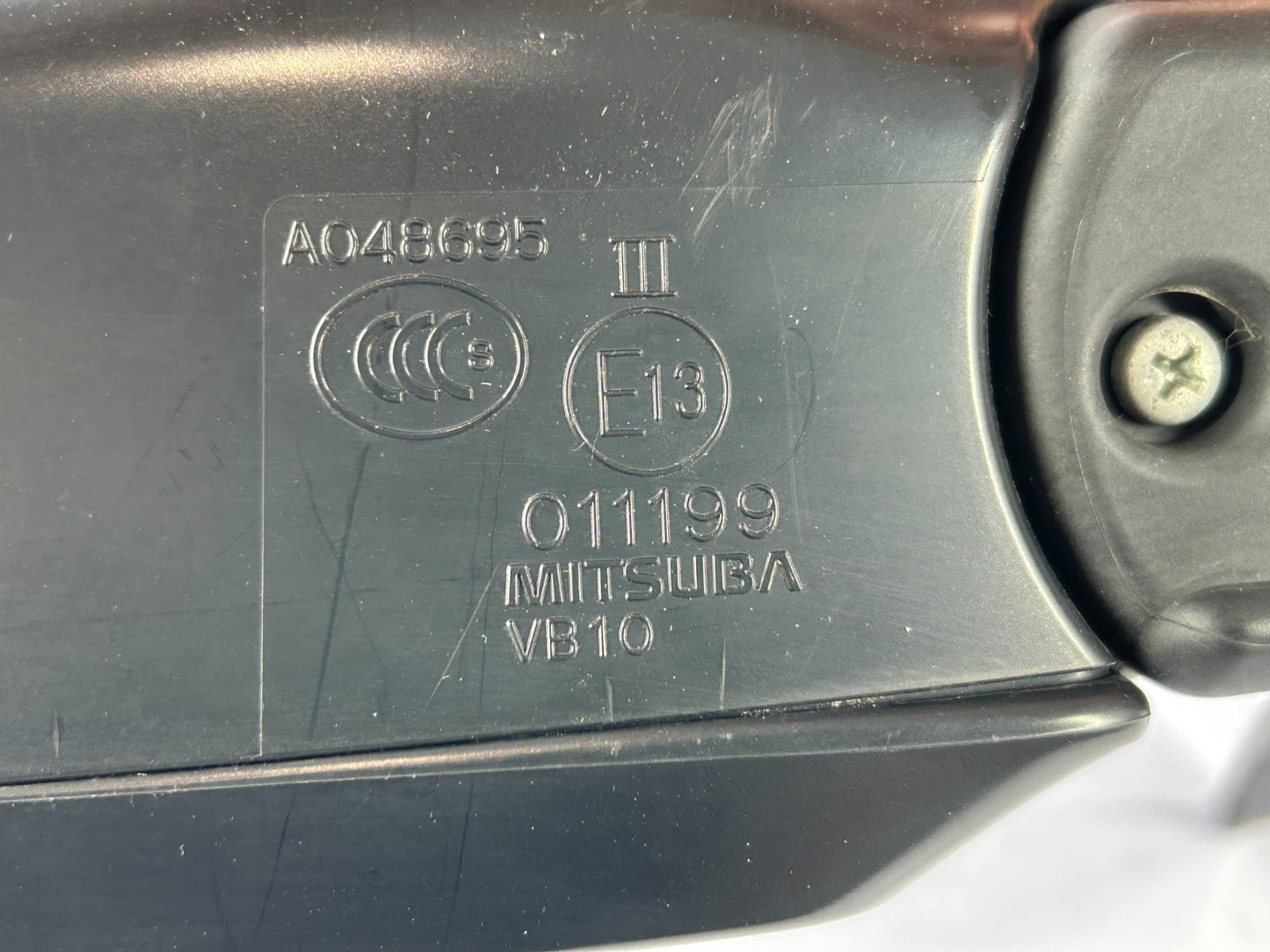 2008-2011 Subaru Impreza Right Passenger Door Rear View Mirror OEM 91036FG100