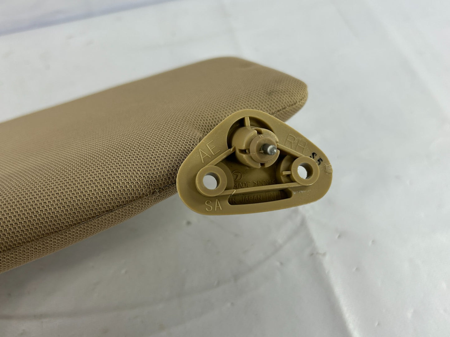 2003-2005 Subaru Forester Right Passenger Side Sun Visor Beige OEM 92011SA202ES