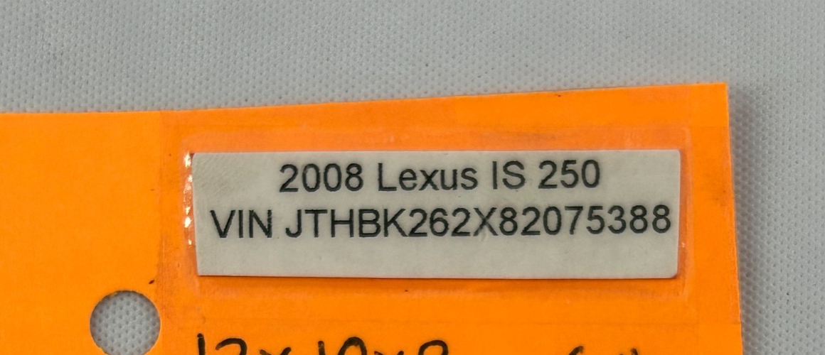 2006-2009 Lexus IS250 Audio Stereo CD Radio Receiver Head Unit OEM 86120-53320