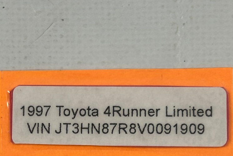 96-02 Toyota 4Runner Front Rear Left Right 4 Set Door Speakers OEM 86160-35100