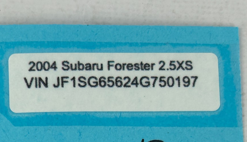 03-04 Subaru Forester Windshield Wiper Control Switch Lever Arm OEM 83114SA010