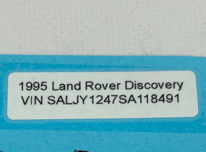 1994-1999 Land Rover Discovery Right Side Inner Trunk Door Handle OEM DBP5842LNF