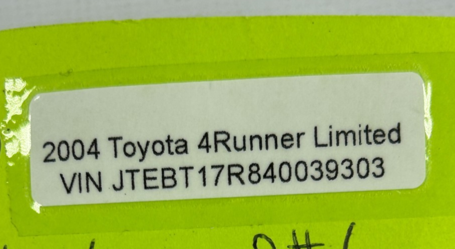 2003-2009 Toyota 4Runner Front Right Passenger Door Hinge Set OEM 68710-35031