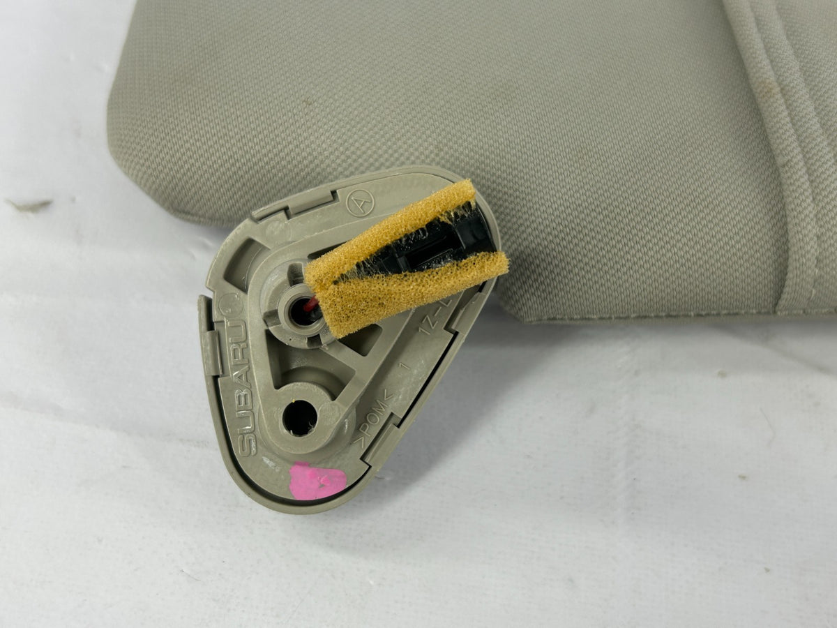 2006-2009 Subaru Outback Left Driver Side Sun Visor Beige OEM 92011AG55AOR
