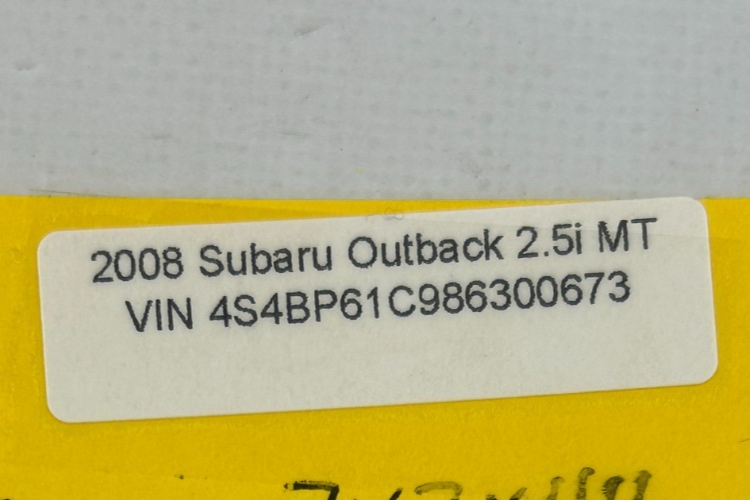 2005-2009 Subaru Legacy Outback Front Right Door Lower Molding C2L 91112AG28ANN