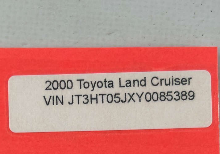 98-03 Toyota Land Cruiser Front Blower Assembly Fan Motor Shroud OEM 88590-60030